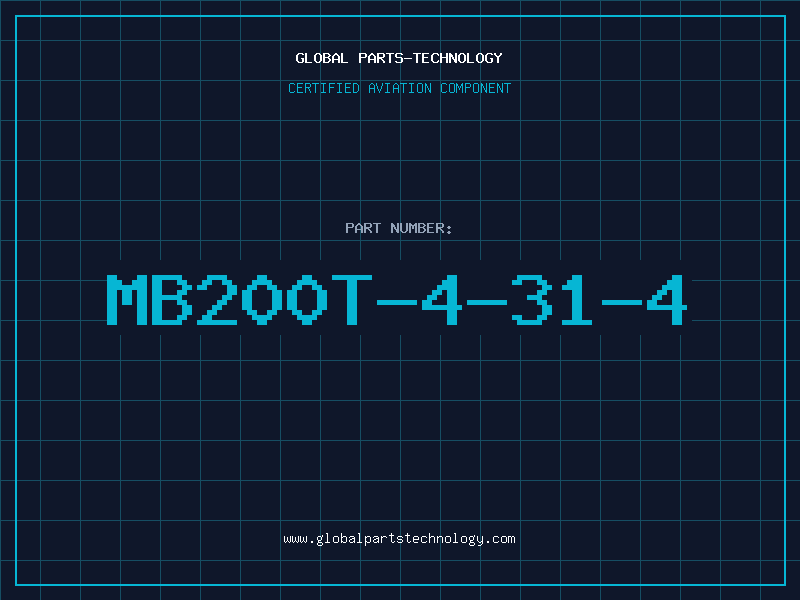 Aviation Part MB200T-4-31-4