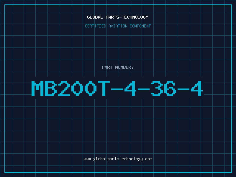 Aviation Part MB200T-4-36-4