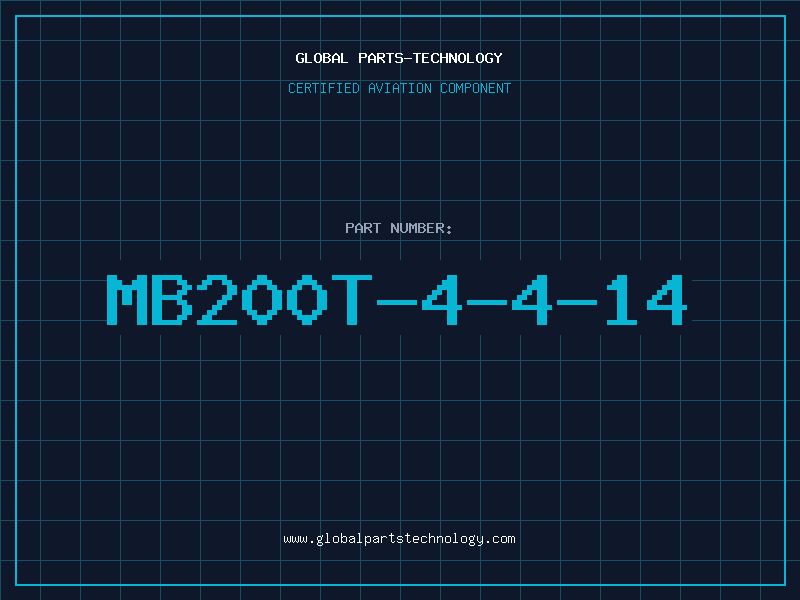 Aviation Part MB200T-4-4-14