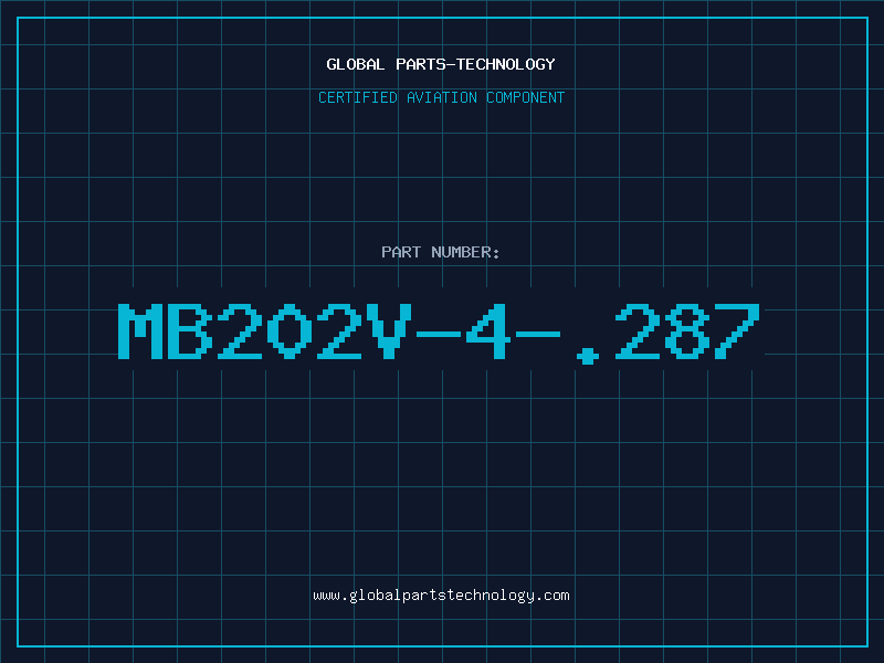 Aviation Part MB202V-4-.287