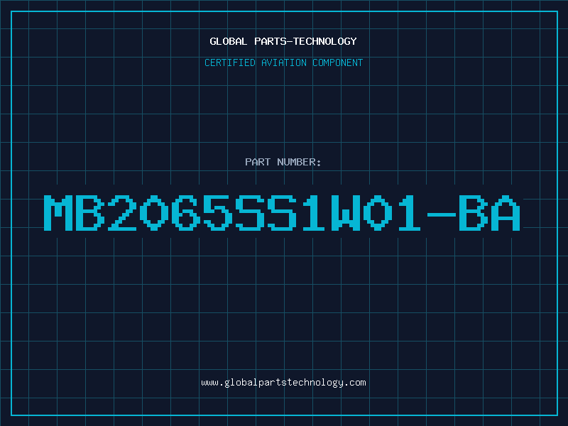 Aviation Part MB2065SS1W01-BA