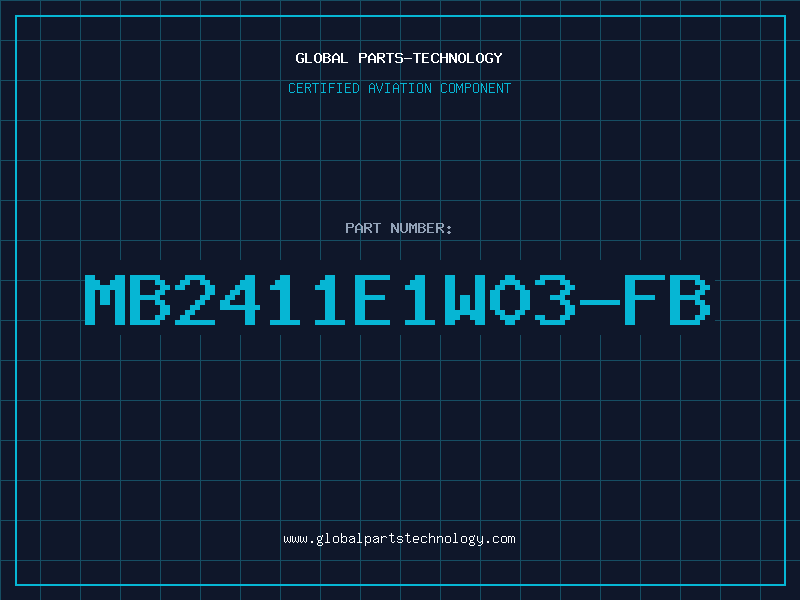 Aviation Part MB2411E1W03-FB