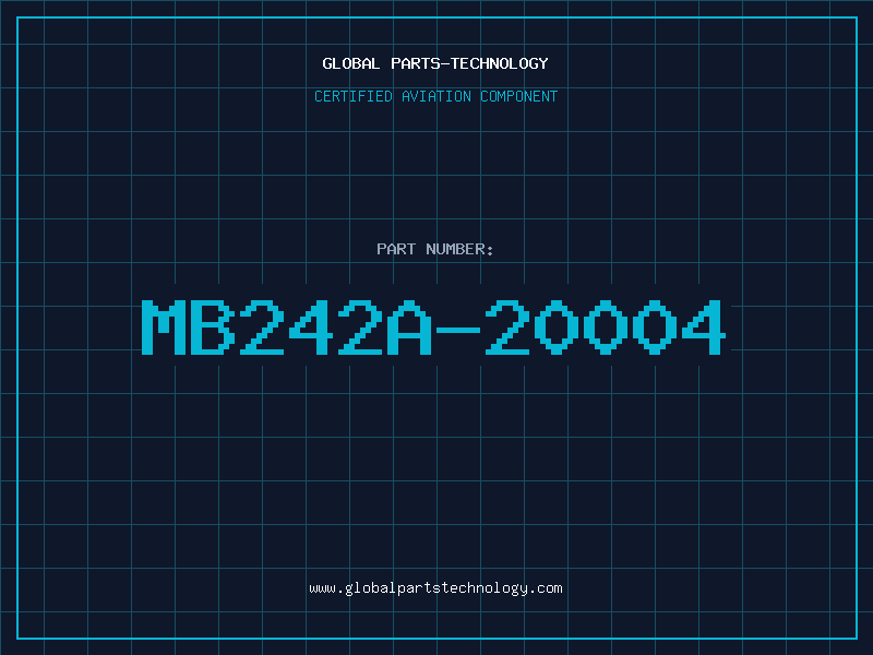 Aviation Part MB242A-20004