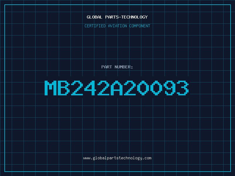 Aviation Part MB242A20093