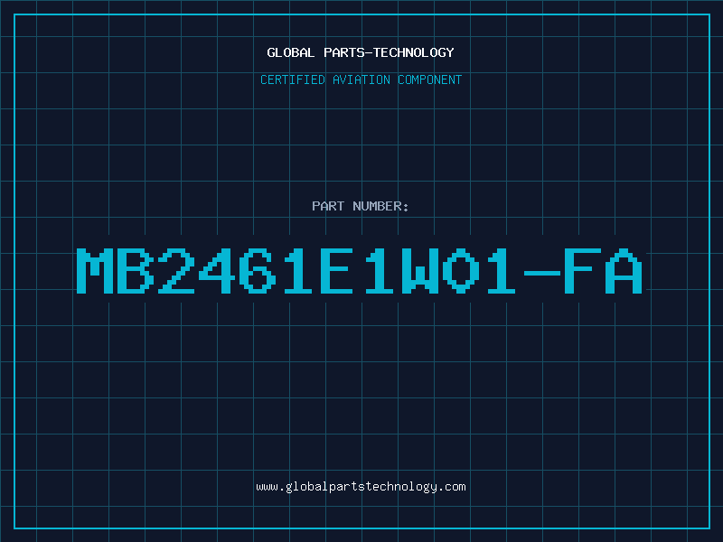 Aviation Part MB2461E1W01-FA