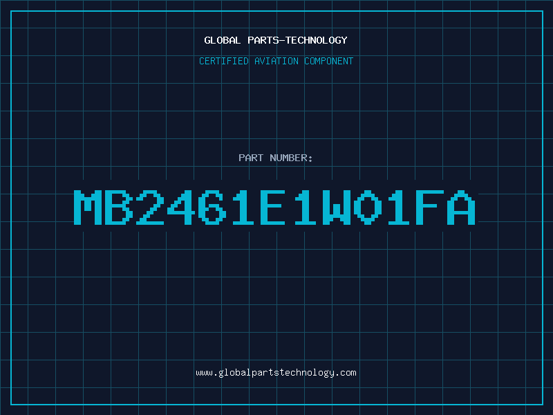 Aviation Part MB2461E1W01FA