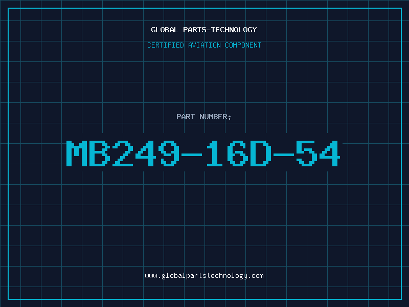 Aviation Part MB249-16D-54