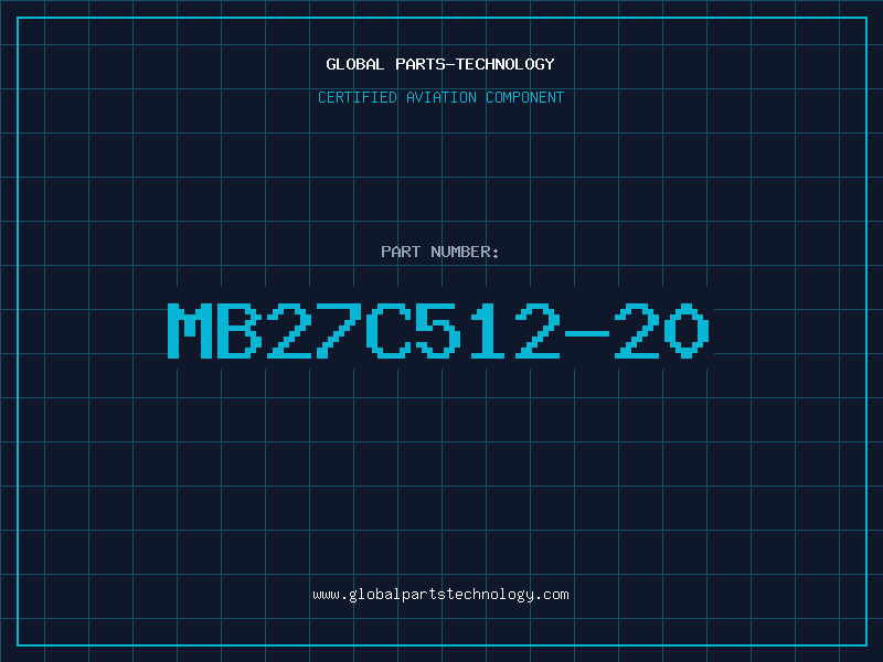 Aviation Part MB27C512-20