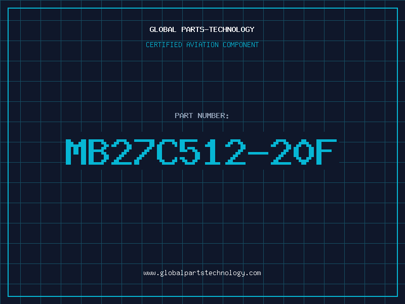 Aviation Part MB27C512-20F