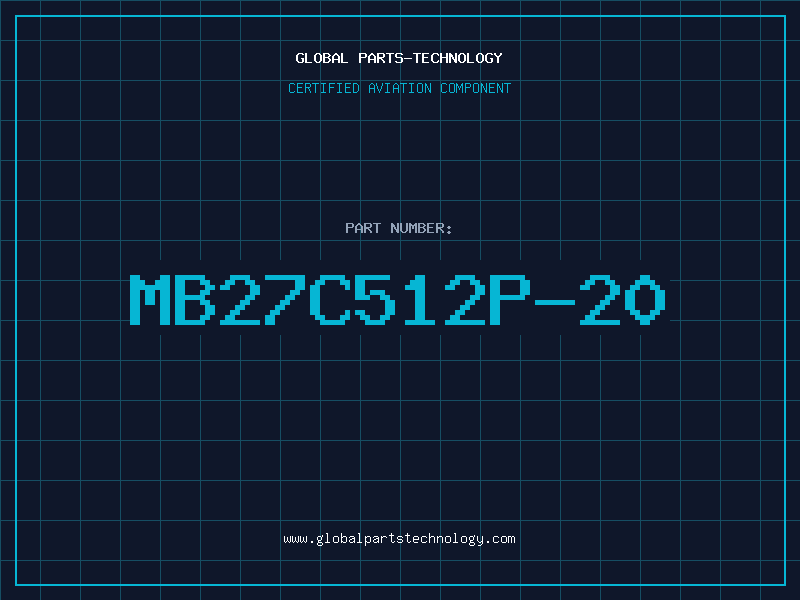 Aviation Part MB27C512P-20