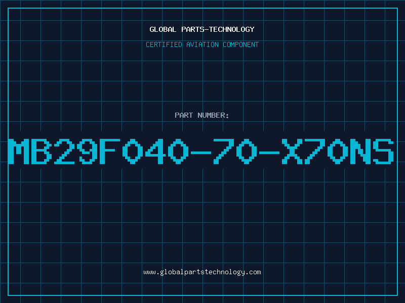 Aviation Part MB29F040-70-X70NS