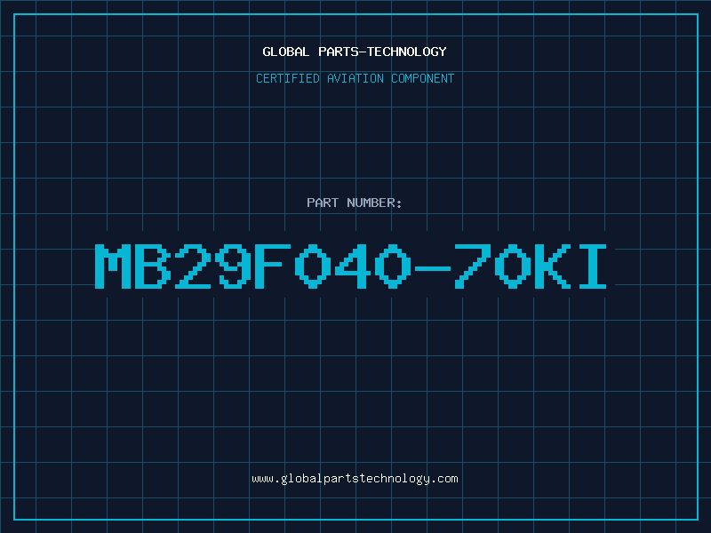 Aviation Part MB29F040-70KI