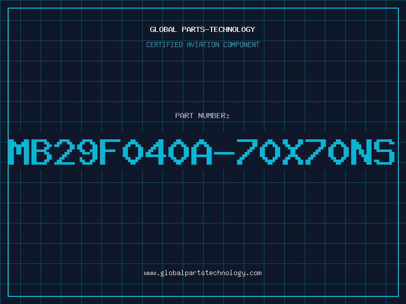 Aviation Part MB29F040A-70X70NS