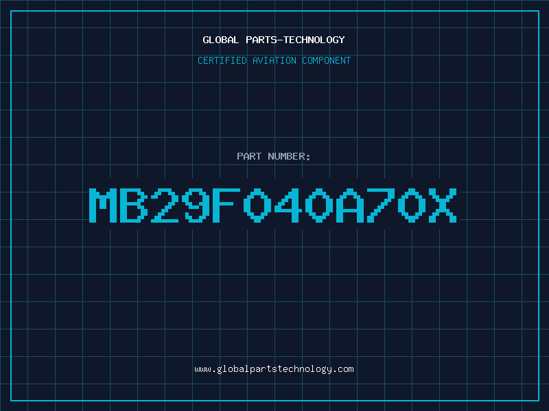 Aviation Part MB29F040A70X