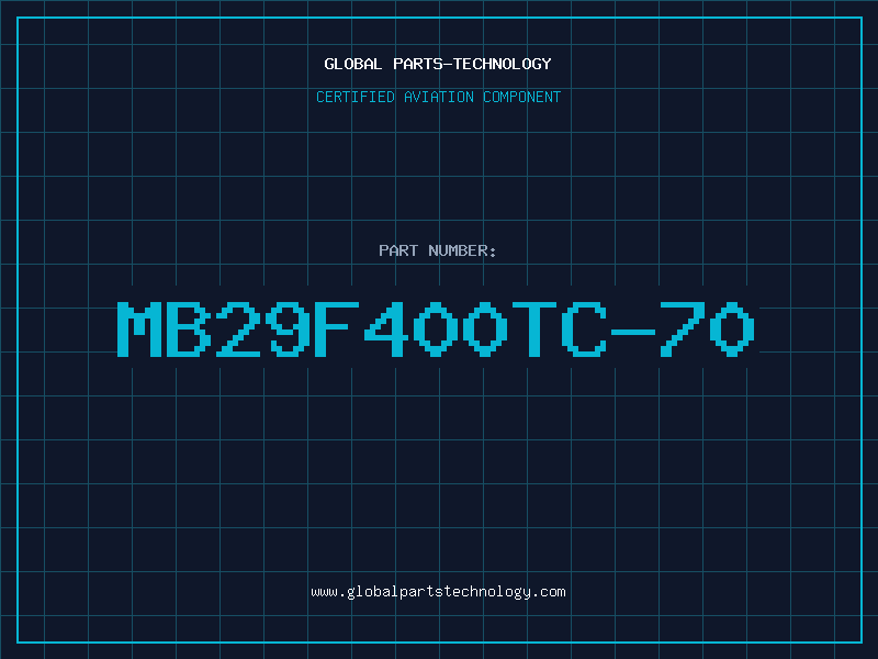Aviation Part MB29F400TC-70