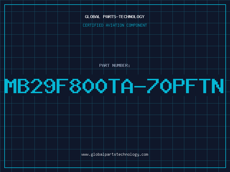 Aviation Part MB29F800TA-70PFTN