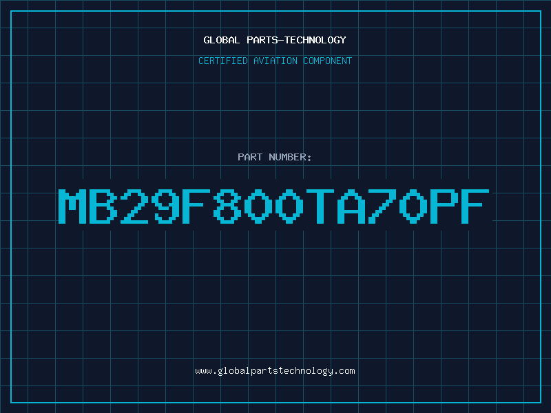 Aviation Part MB29F800TA70PF