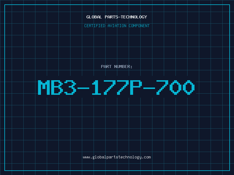 Aviation Part MB3-177P-700