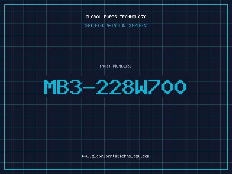 Aviation Part MB3-228W700