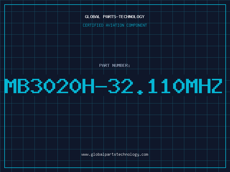 Aviation Part MB3020H-32.110MHZ