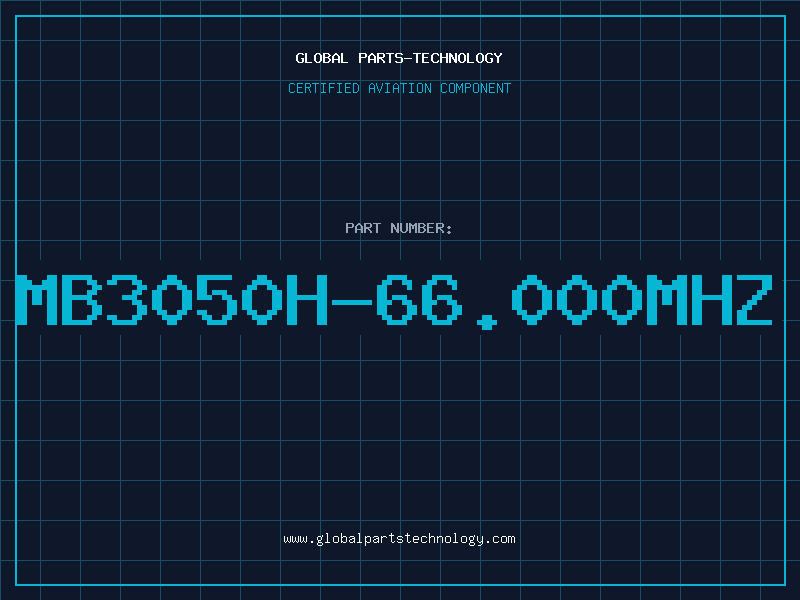 Aviation Part MB3050H-66.000MHZ