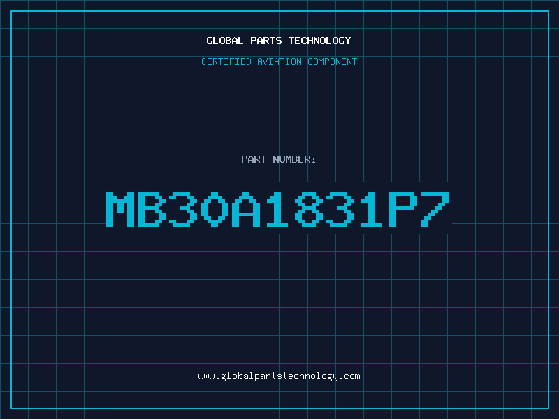 Aviation Part MB30A1831P7
