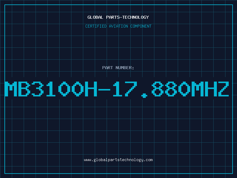 Aviation Part MB3100H-17.880MHZ