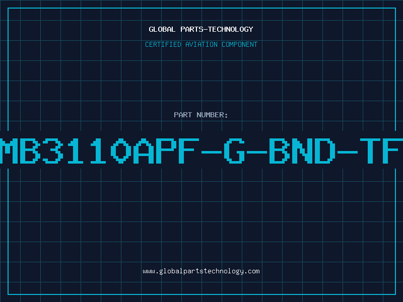Aviation Part MB3110APF-G-BND-TF