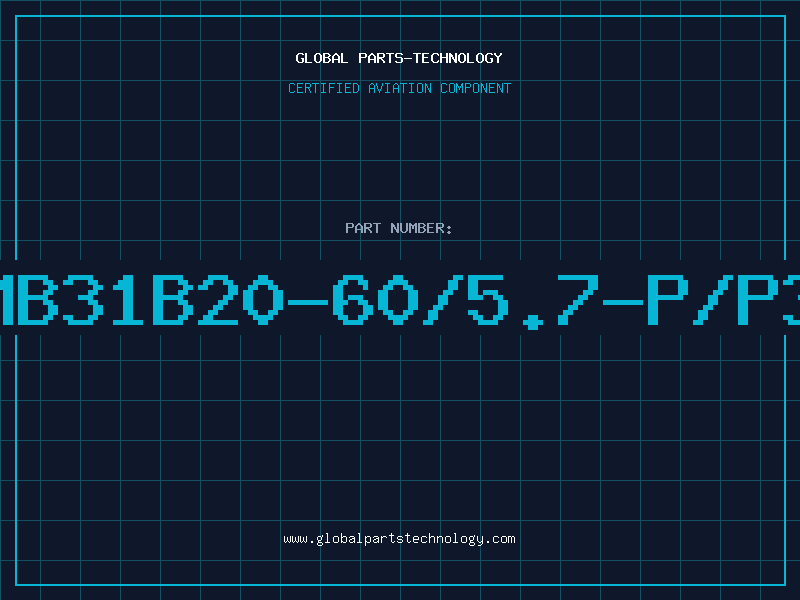 Aviation Part MB31B20-60/5.7-P/P3