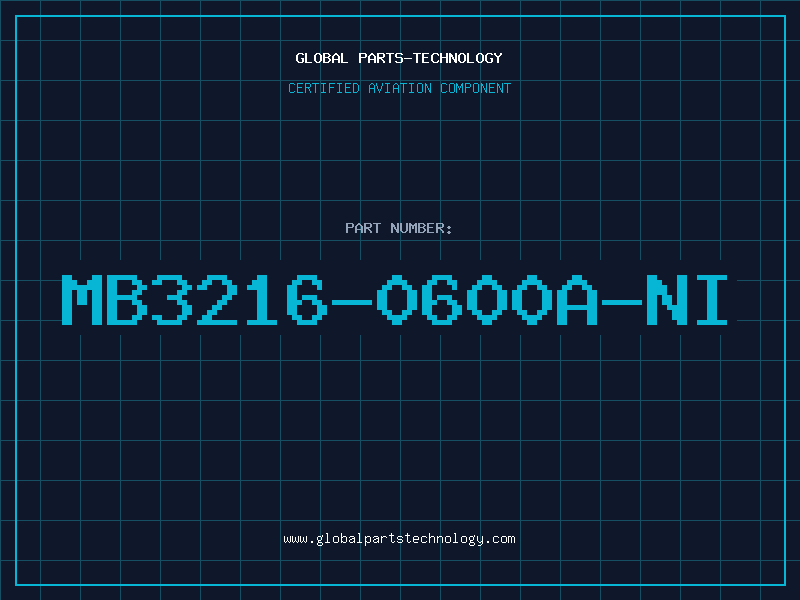 Aviation Part MB3216-0600A-NI