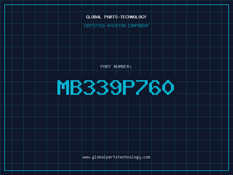 Aviation Part MB339P760