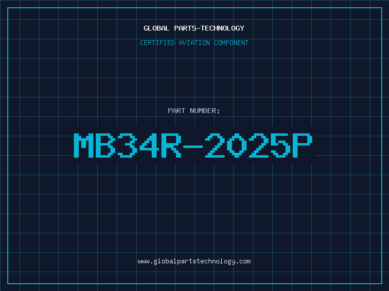 Aviation Part MB34R-2025P
