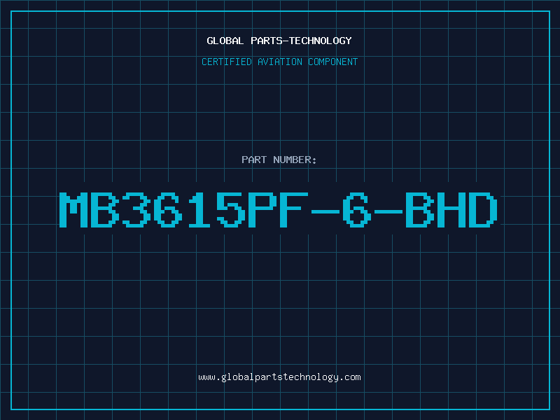 Aviation Part MB3615PF-6-BHD