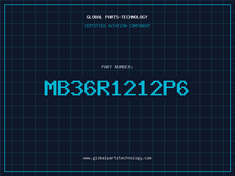 Aviation Part MB36R1212P6