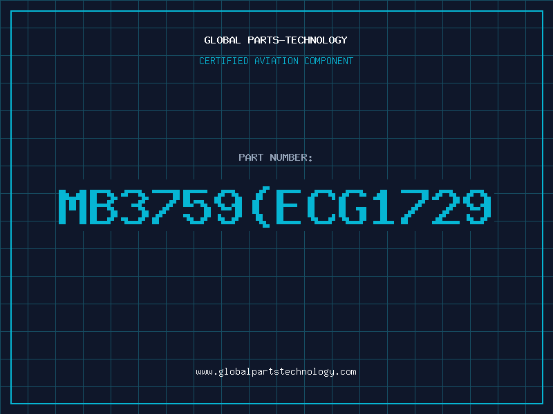 Aviation Part MB3759ECG1729