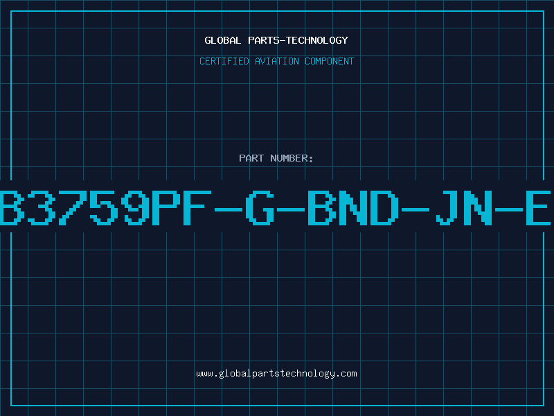 Aviation Part MB3759PF-G-BND-JN-EF