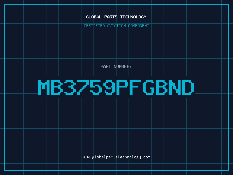 Aviation Part MB3759PFGBND