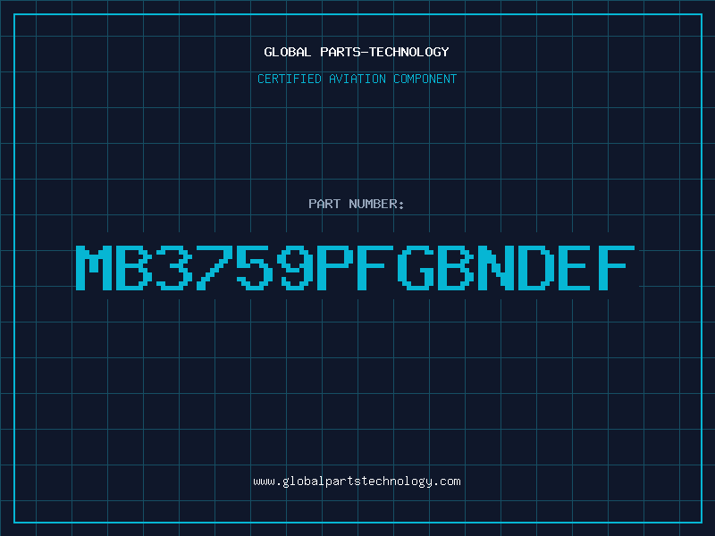 Aviation Part MB3759PFGBNDEF
