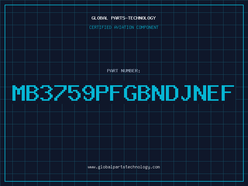 Aviation Part MB3759PFGBNDJNEF