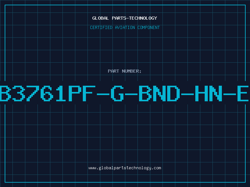 Aviation Part MB3761PF-G-BND-HN-ER