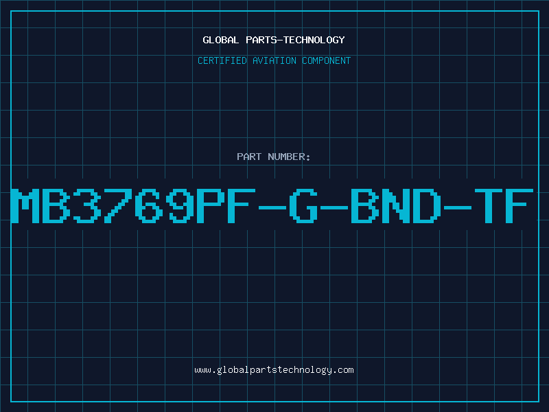 Aviation Part MB3769PF-G-BND-TF