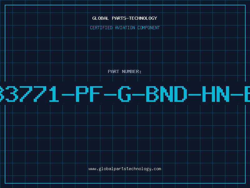 Aviation Part MB3771-PF-G-BND-HN-EF