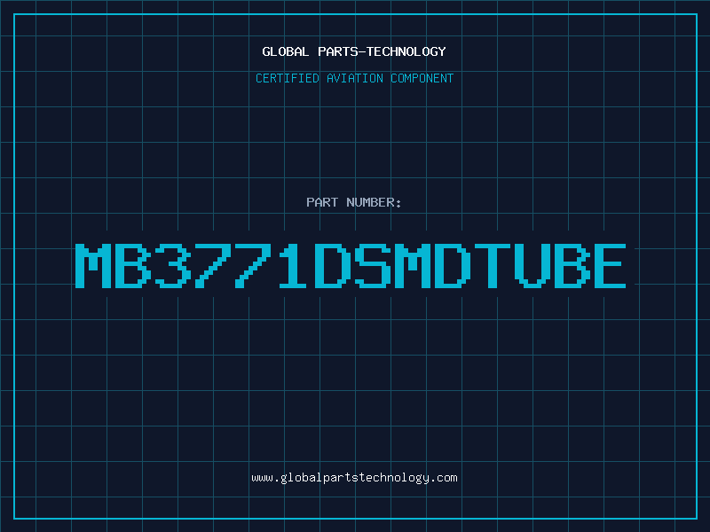 Aviation Part MB3771Dsmdtube