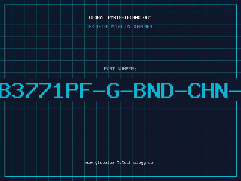 Aviation Part MB3771PF-G-BND-CHN-E