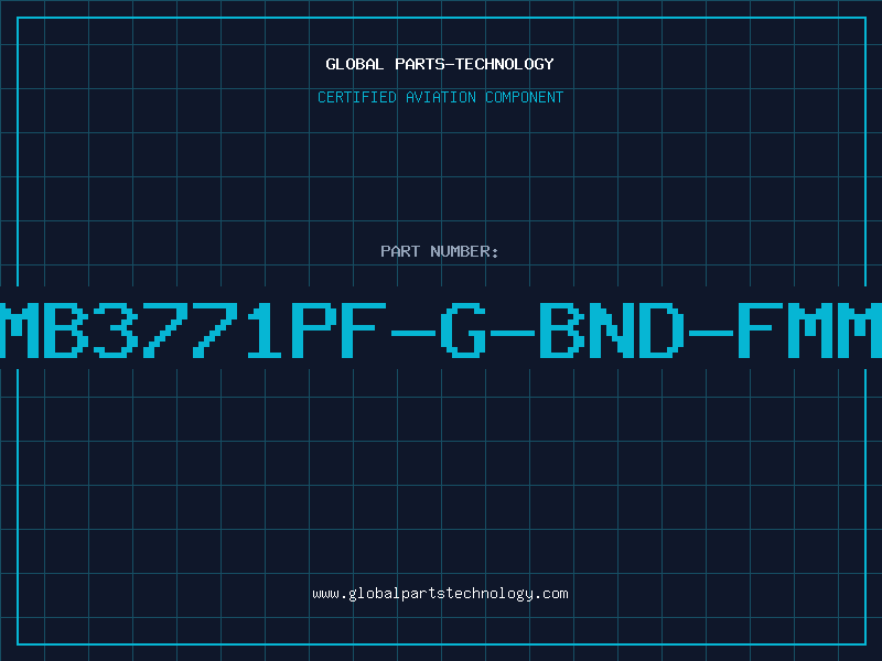 Aviation Part MB3771PF-G-BND-FMM