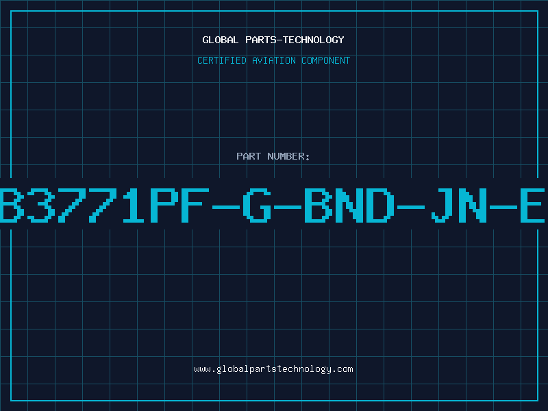 Aviation Part MB3771PF-G-BND-JN-ER