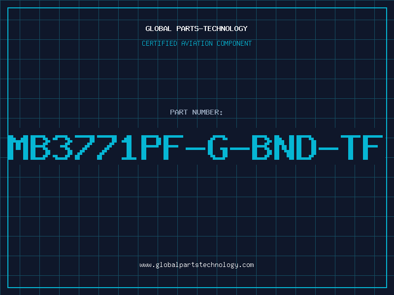 Aviation Part MB3771PF-G-BND-TF