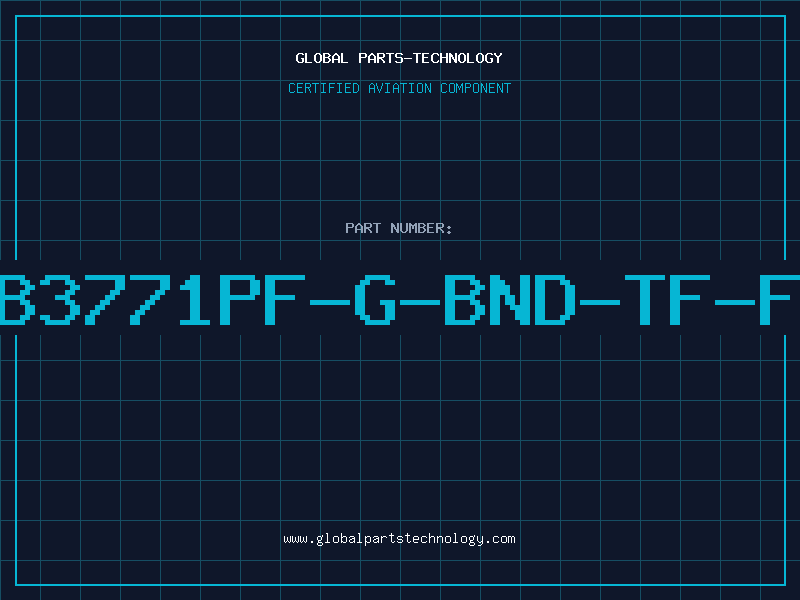 Aviation Part MB3771PF-G-BND-TF-FM