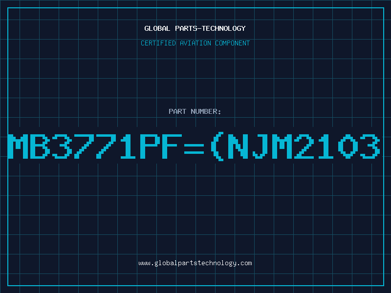 Aviation Part MB3771PFNJM2103
