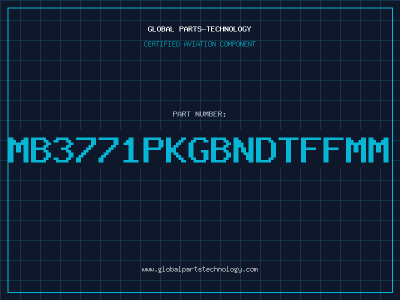 Aviation Part MB3771PKGBNDTFFMM